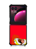 Spongebob Squarepants Karate Motorola Moto Razr Plus 2023 , Moto Razr+ 2023 Case OV6651