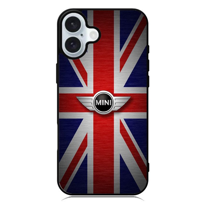 Mini Cooper Union Jack iPhone 16 Case QC3236