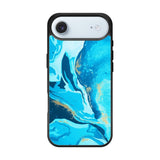 Marble Pattern Blue iPhone Air Case QC3394