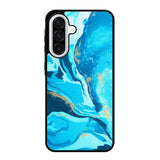 Marble Pattern Blue Samsung Galaxy A16 5G Case RC3394