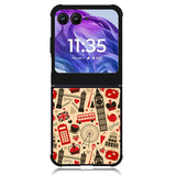 London City Pattern Motorola Moto Razr Plus 2024 , Moto Razr+ 2024 Case OV6494