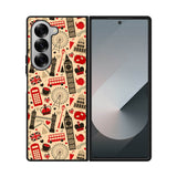 London City Pattern Samsung Galaxy Z Fold 7 5G Case QC6494
