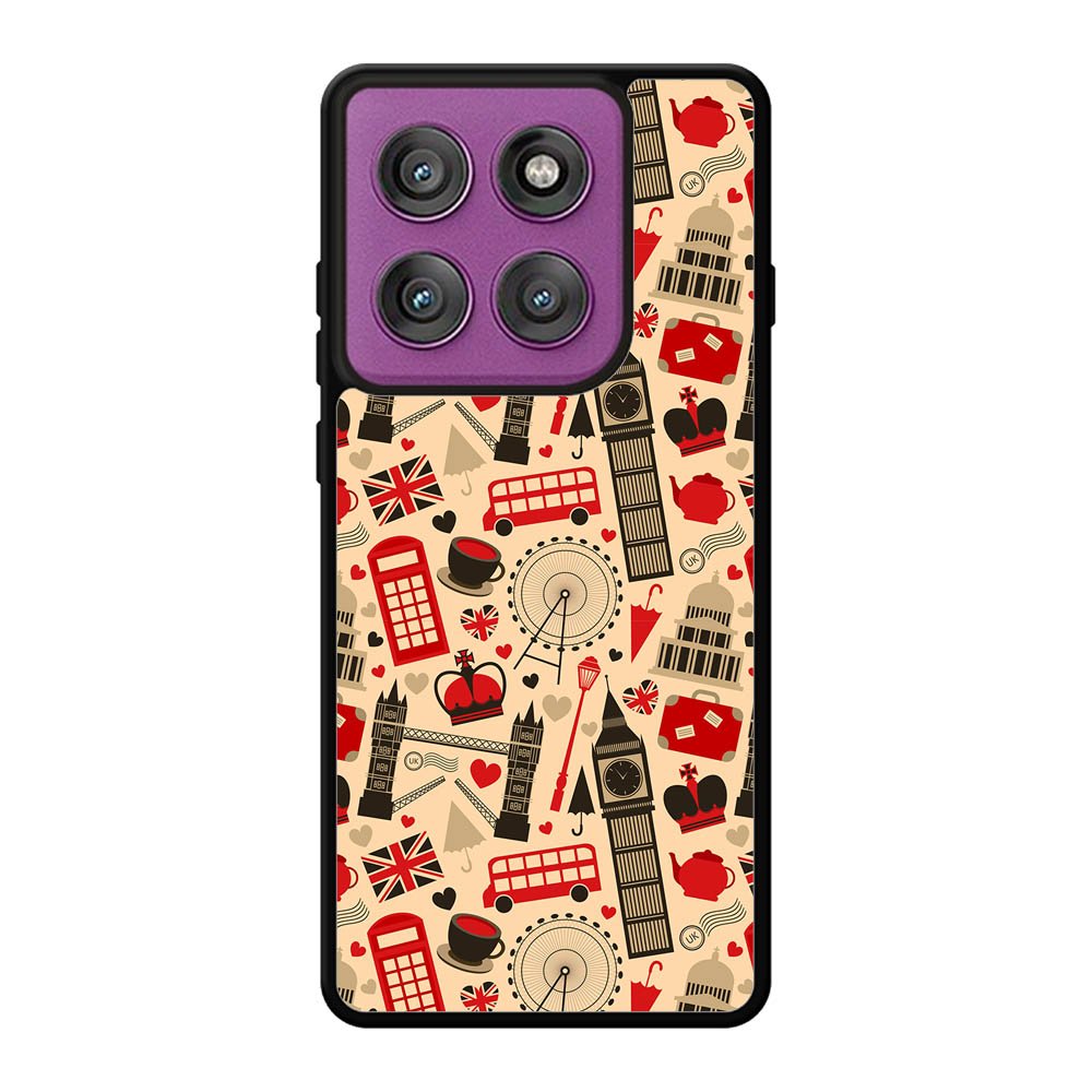 London City Pattern Motorola Moto Edge 60 Pro Case QC6494