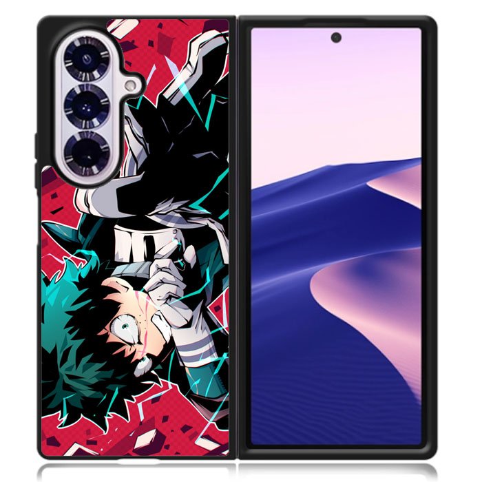 My Hero Academia Deku Samsung Galaxy Z Fold 7 Case OV3202