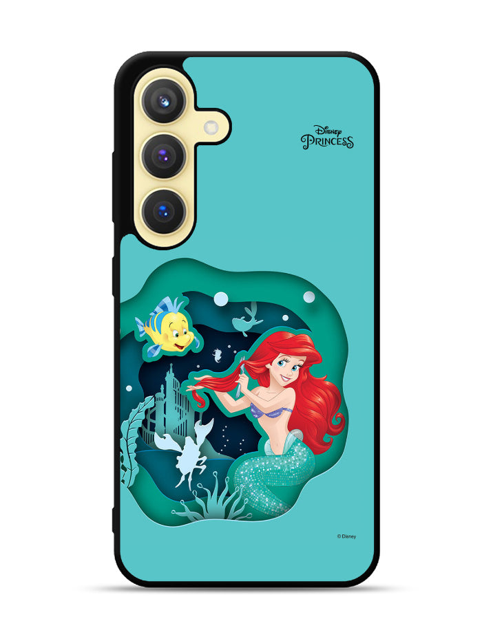 Ariel Little Mermaid Princess Samsung Galaxy S25 Plus 5G , Samsung Galaxy S25+ 5G Case OV6185