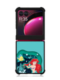 Ariel Little Mermaid Princess Motorola Moto Razr Plus 2023 , Moto Razr+ 2023 Case OV6185