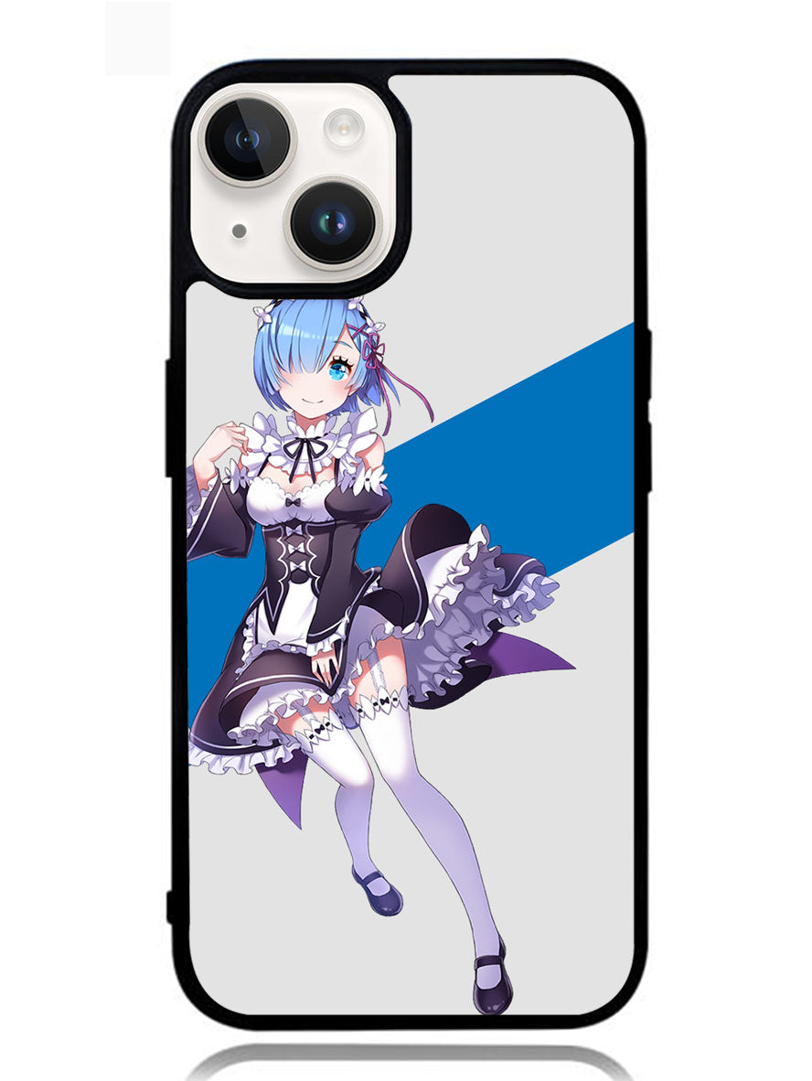 Rem Re Zero Anime iPhone 14 Plus Case OV0938