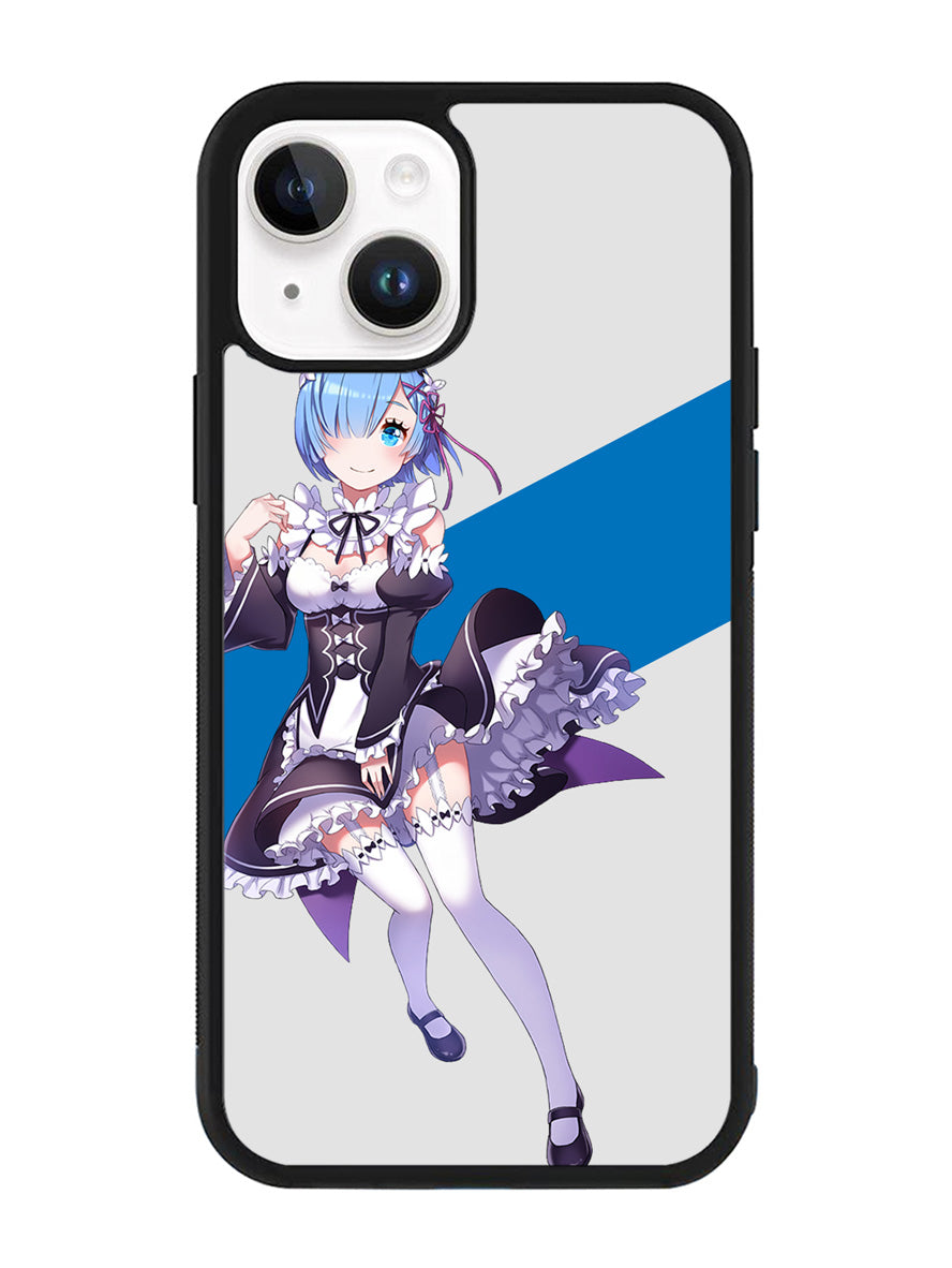 Rem Re Zero Anime iPhone 15 Case OV2735