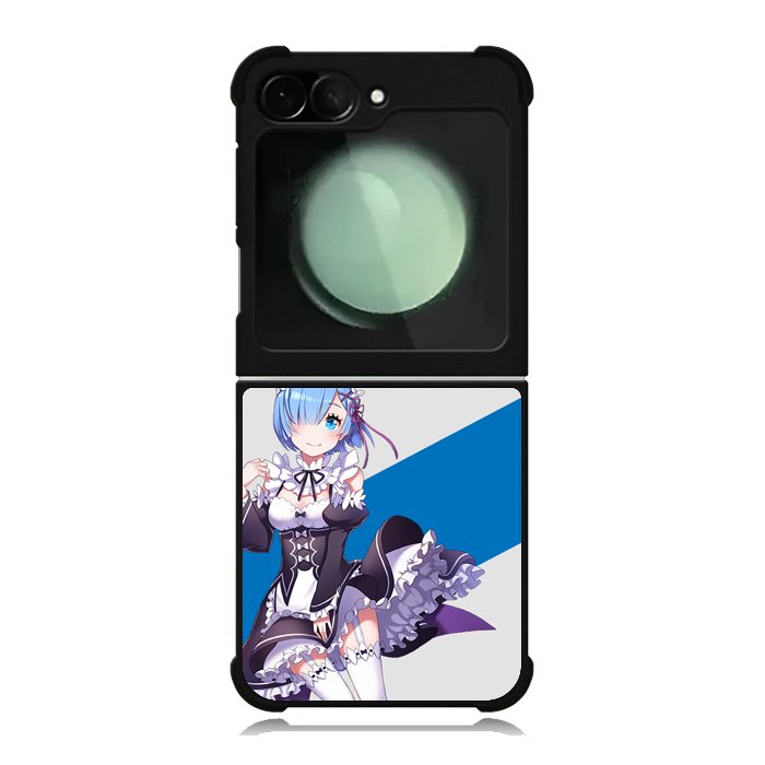 Rem Re Zero Anime Samsung Galaxy Z Flip 6 Case