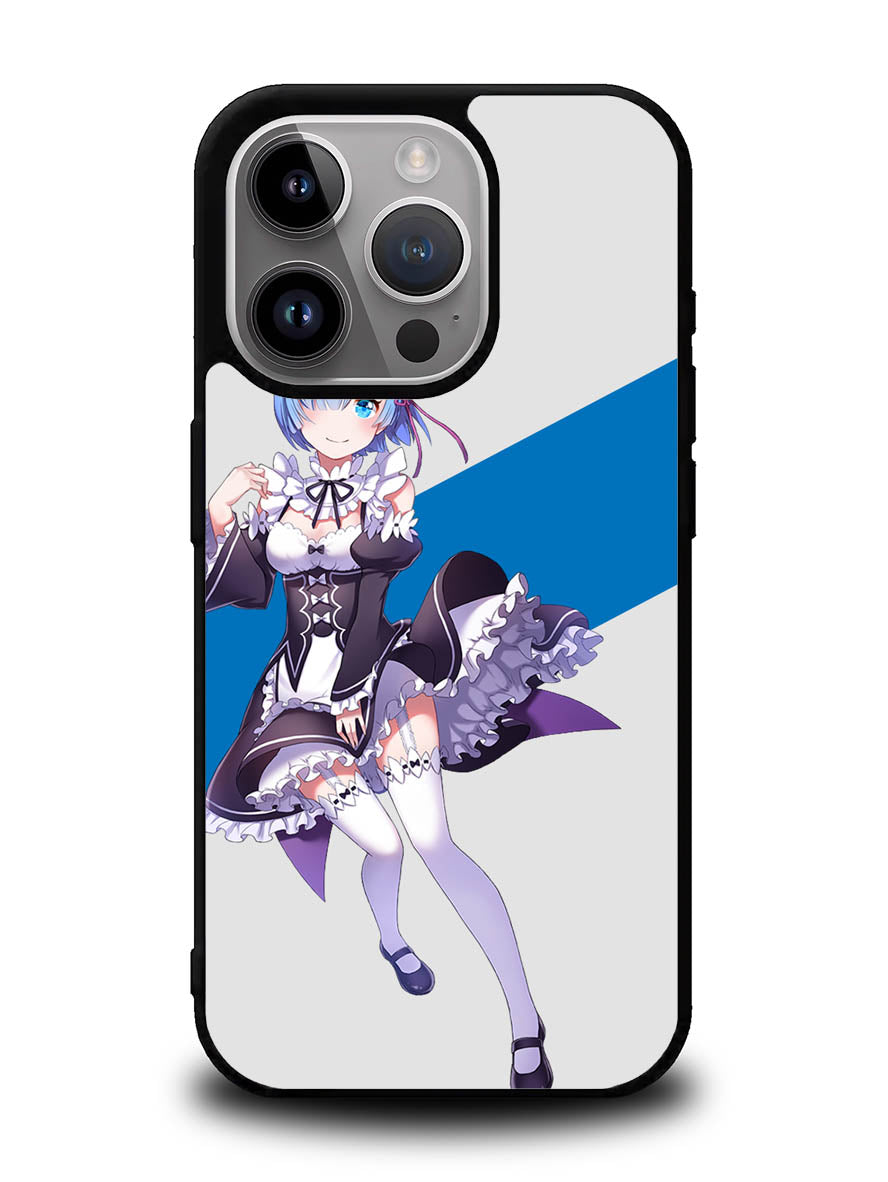 Rem Re Zero Anime iPhone 16 Pro Max Case
