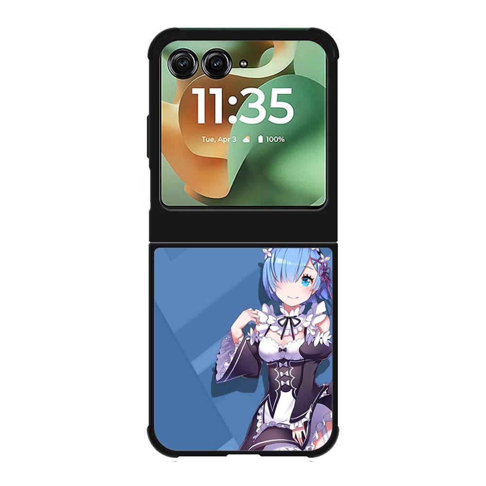 Rem Re Zero Anime Motorola Moto RAZR 2025 Case OV2736