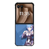 Rem Re Zero Anime Motorola Moto RAZR Plus 2025 Case OV2736