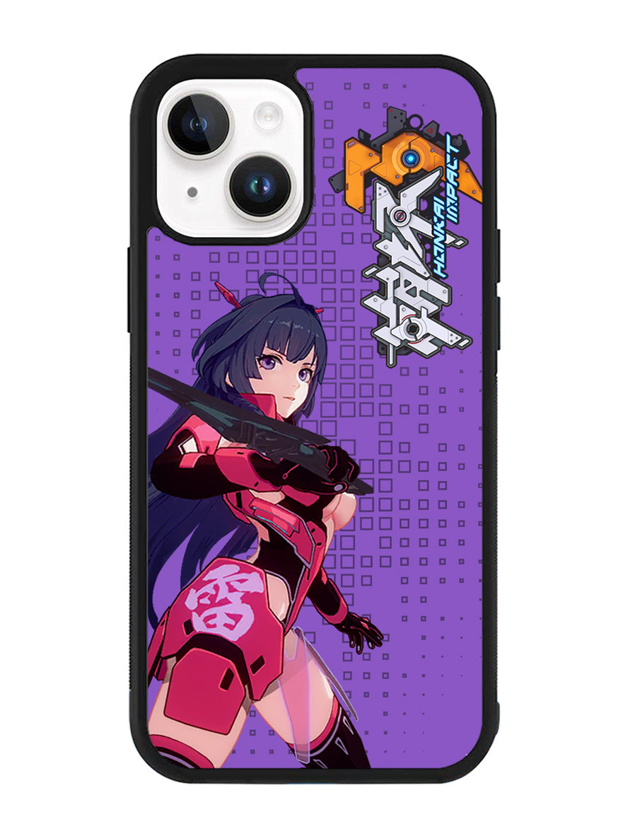 Raiden Mei Honkai Impact iPhone 14 Plus Case QC6598