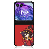 Megumin Konosuba Anime Motorola Moto Razr Plus 2024 , Moto Razr+ 2024 Case
