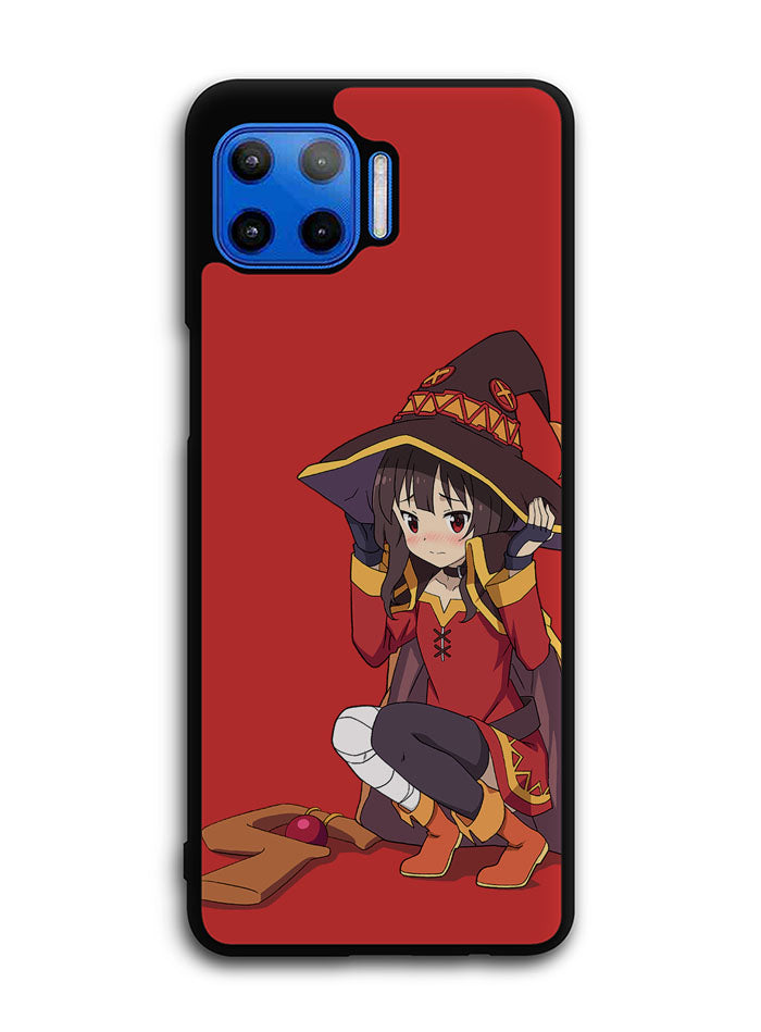 Megumin Konosuba Anime Motorola Moto One 5G Case , Moto One 5G UW Case , Moto G 5G Plus Case
