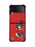 Megumin Konosuba Anime Samsung Galaxy Z Flip 4 5G 2022 Case
