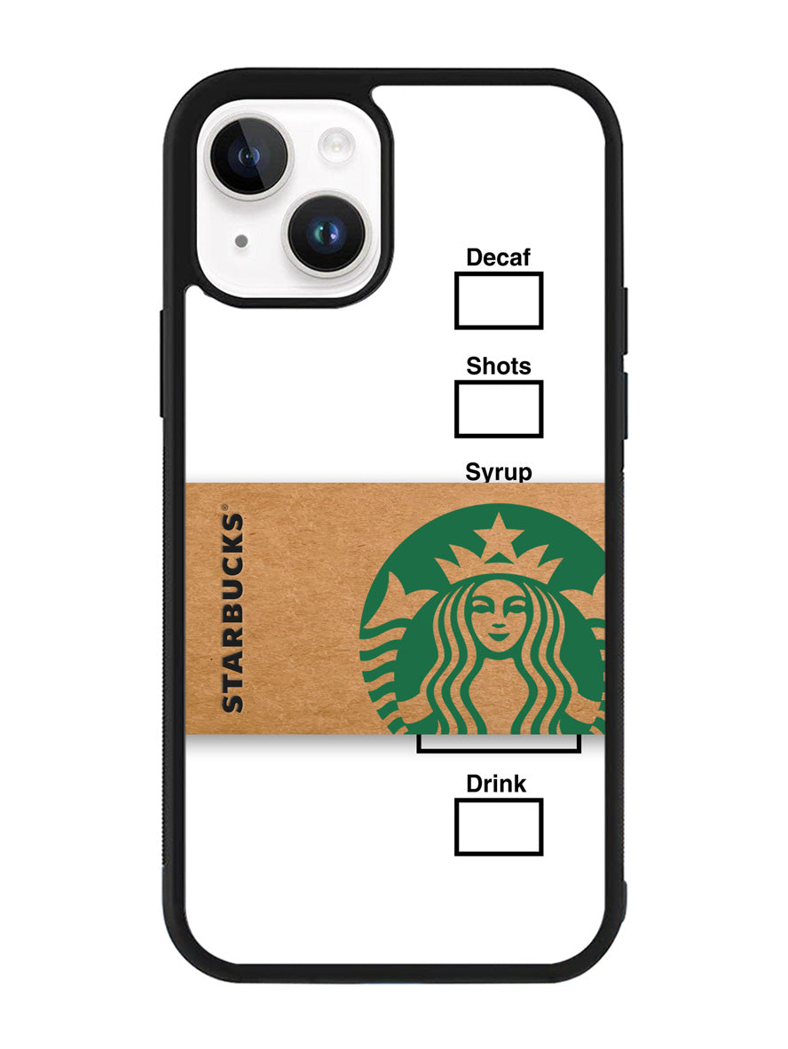 Starbucks Cup iPhone 14 Plus Case QC6675