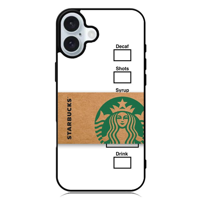 Starbucks Cup iPhone 16 Case QC6675