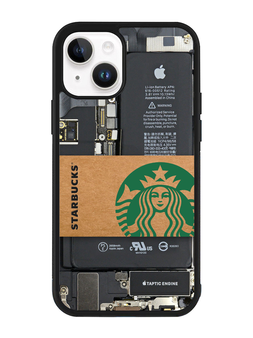 Machine Board iPhone Starbucks iPhone 14 Case QC6501