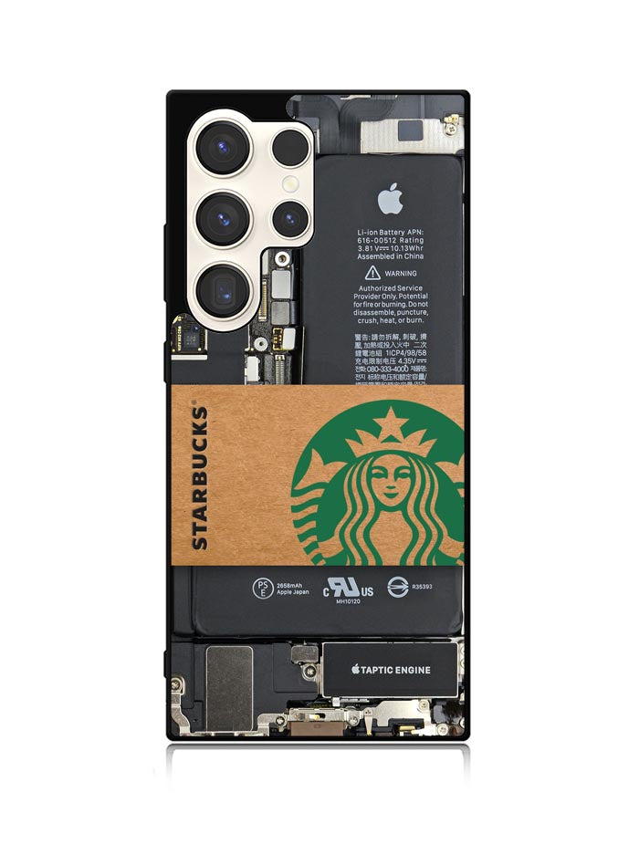 Machine Board iPhone Starbucks Samsung Galaxy S25 Ultra 5G Case QC6501