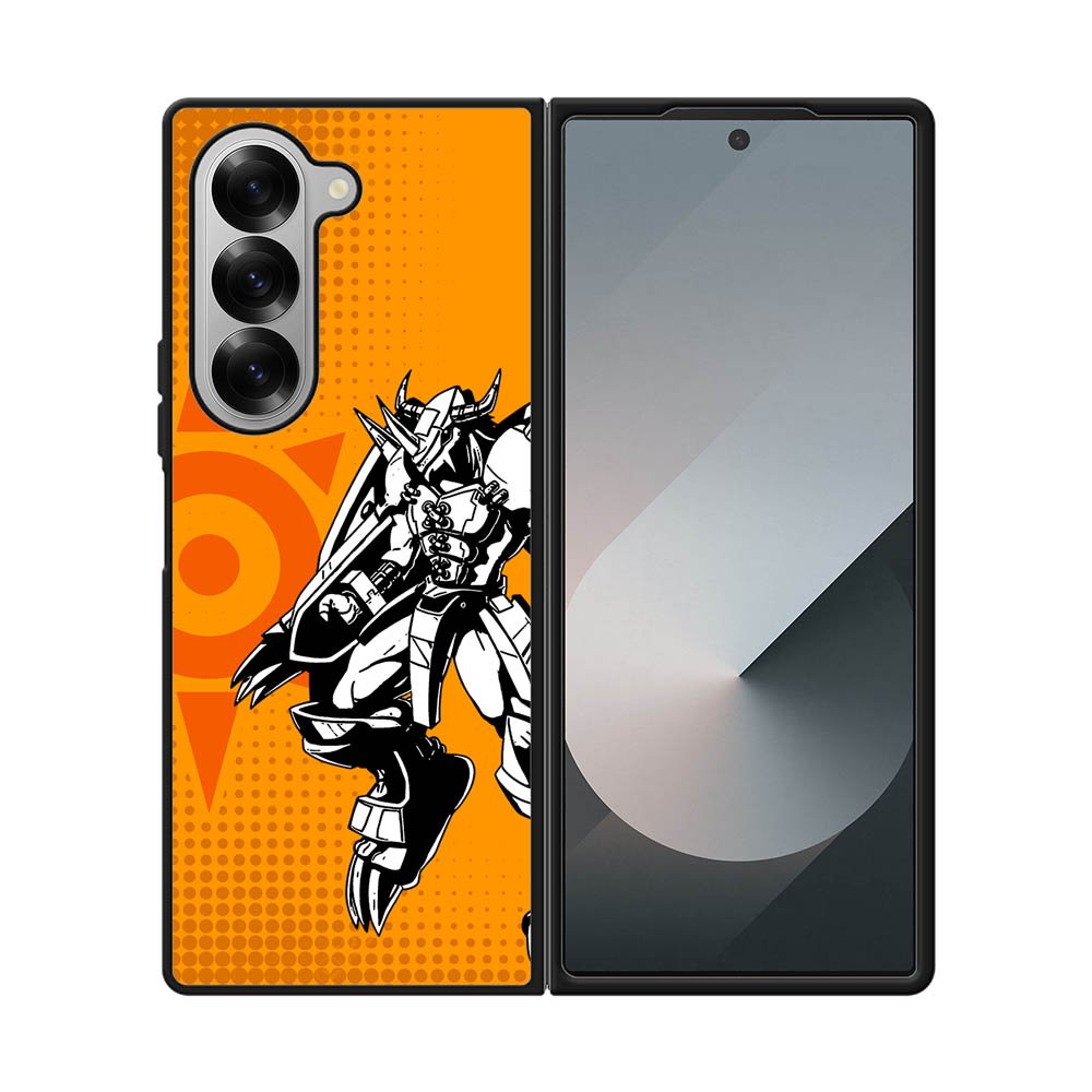 Digimon Wargreymon Samsung Galaxy Z Fold 7 5G Case QC6300
