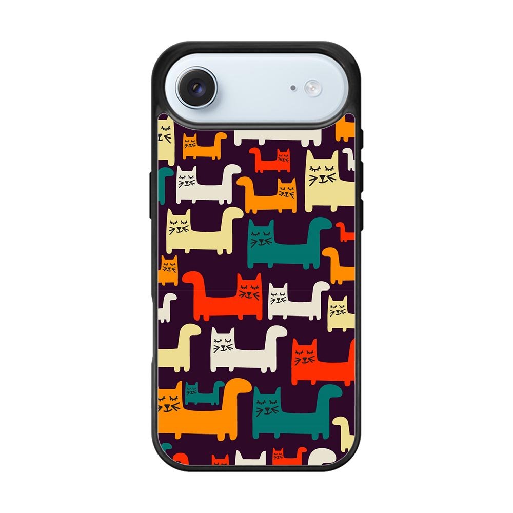 Cat Pattern iPhone Air Case QC6243