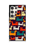 Cat Pattern Samsung Galaxy S25 Ultra 5G Case QC6243