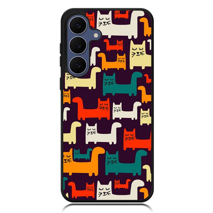 Cat Pattern Samsung Galaxy S25 FE Case OV6243