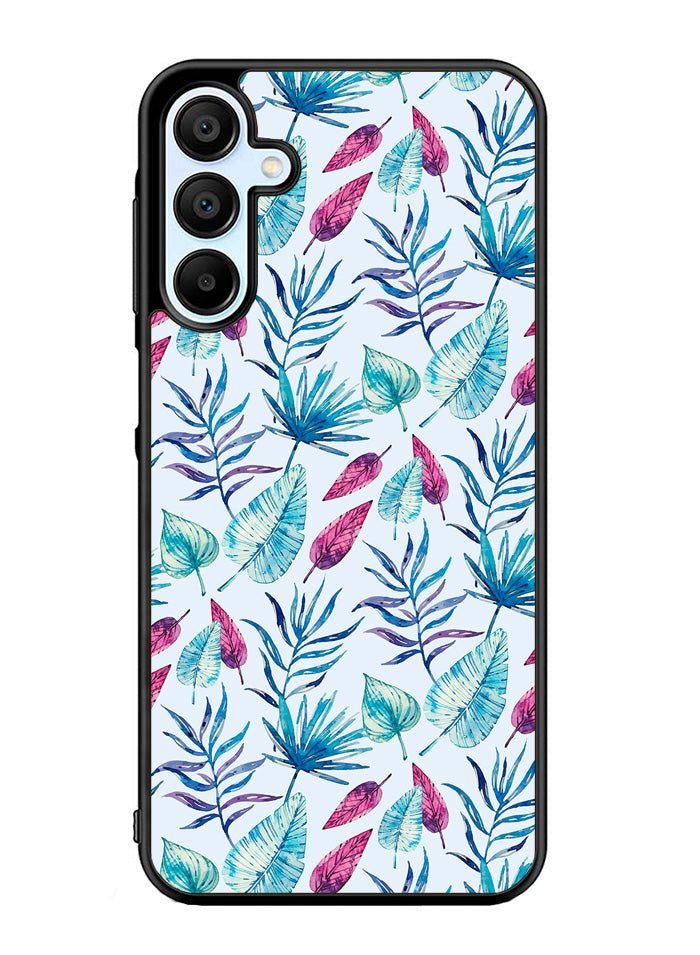 Floral Flower Pattern Samsung Galaxy A35 5G Case OV6372