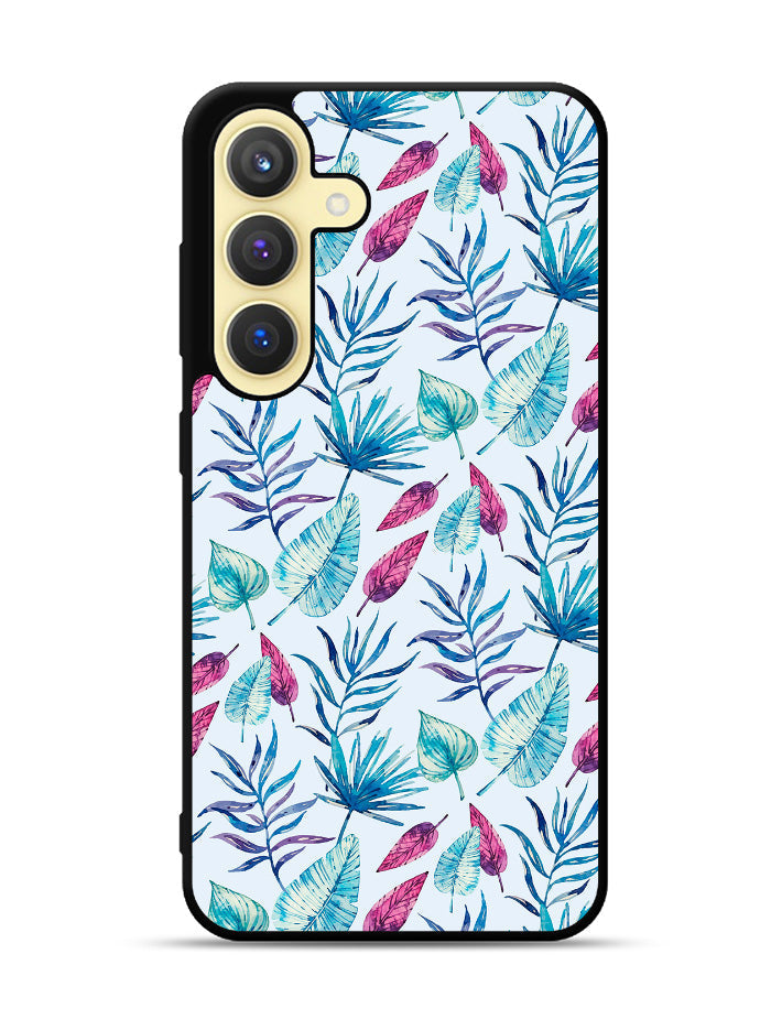 Floral Flower Pattern Samsung Galaxy S25 Plus 5G , Samsung Galaxy S25+ 5G Case OV6372