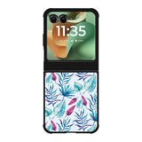 Floral Flower Pattern Motorola Moto RAZR 2025 Case OV6372