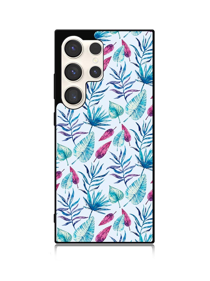 Floral Flower Pattern Samsung Galaxy S25 Ultra 5G Case QC6372