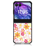Floral Flower Pattern Motorola Moto Razr Plus 2024 , Moto Razr+ 2024 Case OV6376