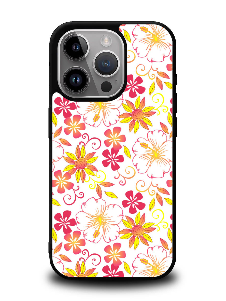 Floral Flower Pattern iPhone 16 Pro Max Case OV6376