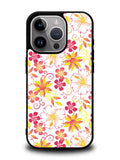 Floral Flower Pattern iPhone 14 Pro Max Case QC6376