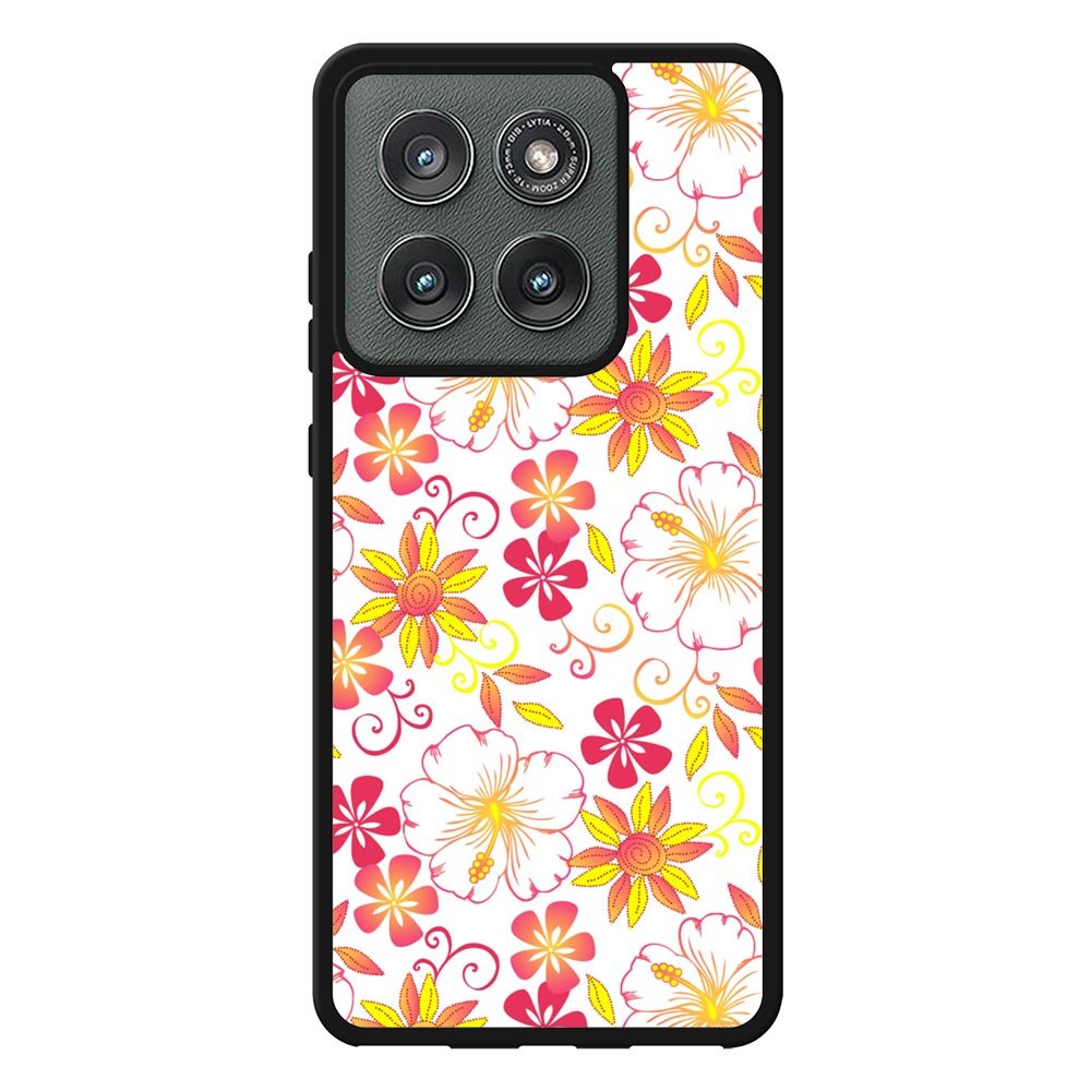 Floral Flower Pattern Motorola Moto Edge 2025 Case OV6376