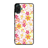 Floral Flower Pattern Samsung Galaxy A07 Case OV6376