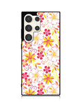 Floral Flower Pattern Samsung Galaxy S25 Ultra 5G Case QC6376
