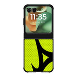 Mizuno Yellow Green Motorola Moto RAZR 2025 Case OV6534