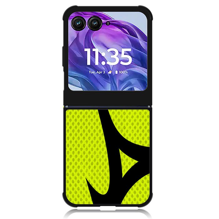 Mizuno Yellow Green Motorola Moto Razr Plus 2024 , Moto Razr+ 2024 Case OV6534