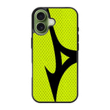 Mizuno Yellow Green iPhone 17 Case QC6534