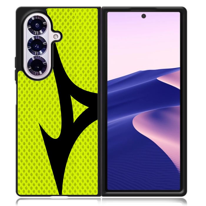 Mizuno Yellow Green Samsung Galaxy Z Fold 7 Case OV6534