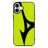 Mizuno Yellow Green iPhone 16 Case QC6534