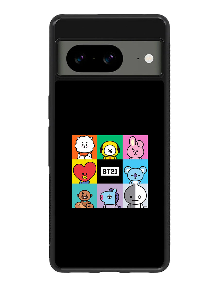 BT21 Google Pixel 8 Case QC6229