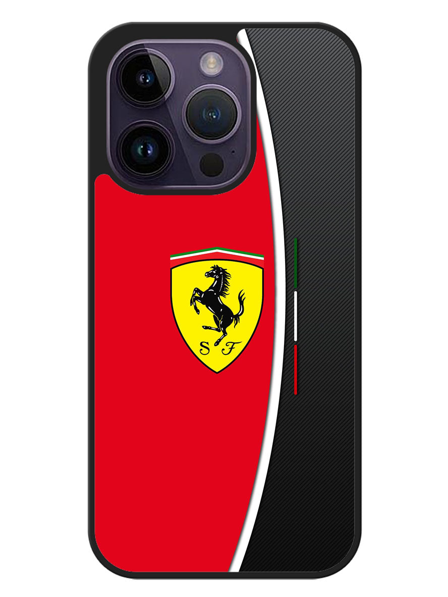 Ferrari Carbon iPhone 14 Pro Case