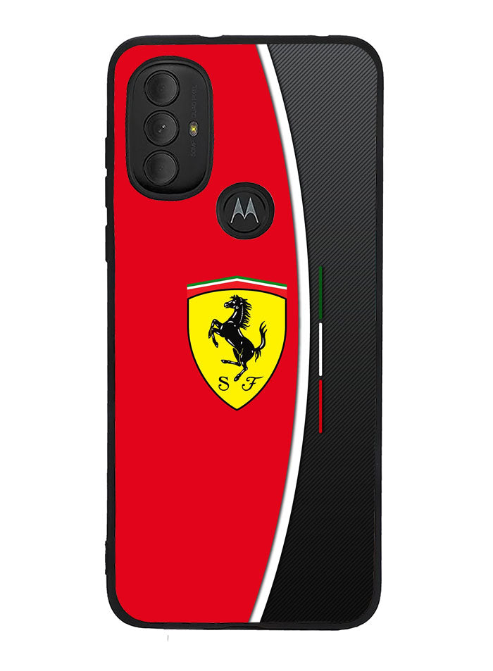 Ferrari Carbon Motorola Moto G Pure 2021 , Moto G Power 2022 Case