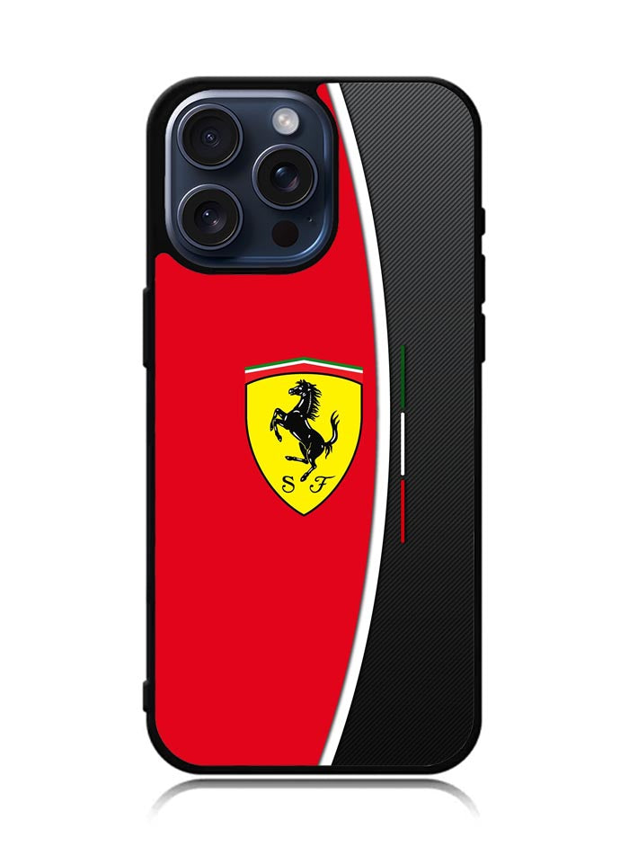 Ferrari Carbon iPhone 15 Pro Max Case OV6363