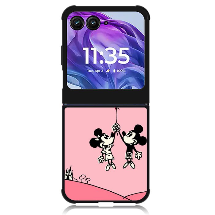 Mickey Minnie Mouse Motorola Moto Razr Plus 2024 , Moto Razr+ 2024 Case OV3266