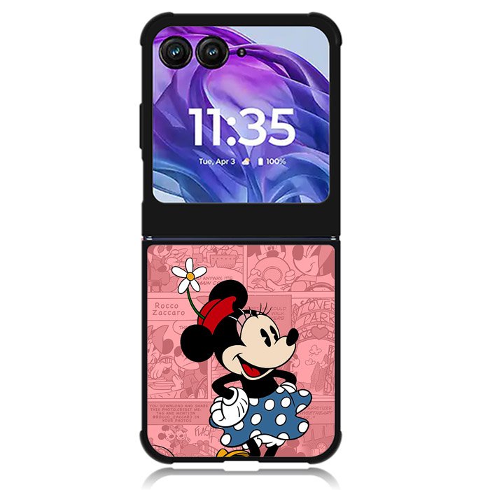 Disney Minnie Mouse Motorola Moto Razr Plus 2024 , Moto Razr+ 2024 Case OV6319