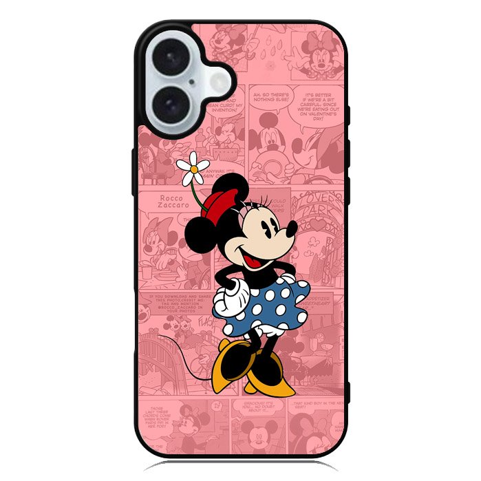 Disney Minnie Mouse iPhone 16 Case QC6319